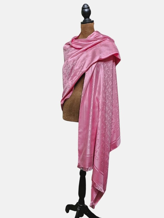 BVLGARI Accessories - BVLGARI LOGOMANIA STOLE